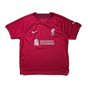 Nike Liverpool Soccer Jersey Men XL Red Football Club